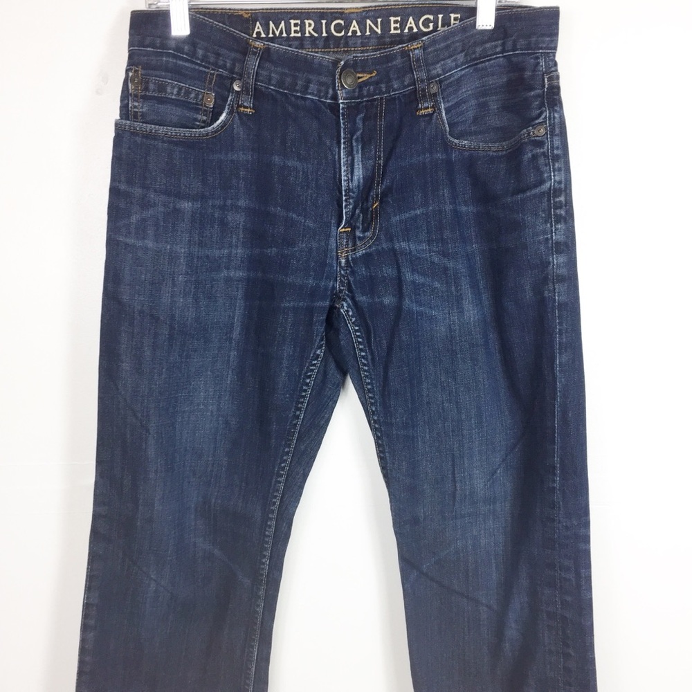American Eagle Mens Original Straight Leg Jeans - Picture 4 of 4